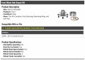 Front Wheel Hub And Bearing Repair Kit With Retaining Ring Axle Nut 5 Stud Compatible 2008-2012 Honda Accord