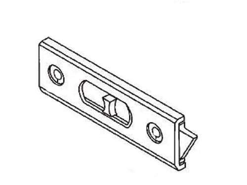 Tilt Window Latch White Spring Loaded For Single Or Double Hung Aluminum Vinyl Windows 1 Pair Left And Right Hand Package