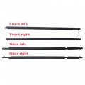 Labwork Car Window Moulding Trim Seal Belt Weatherstrip Replacement For Toyota Rav4 2006 2007 2008 Black 4 Pieces