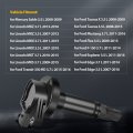 Ocpty Set Of 6 Ignition Coils Compatible With Oe Uf553 Dg520 C1595 Fit For Ford For Lincoln Mazda Mercury 2007-2011