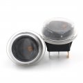 Baomain Car Truck Rocker Toggle Switch Yellow Dot Led Light 12v Spst On-off Control 2 Pack W Cap Pair