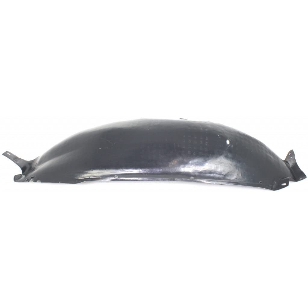 Ford F 150 Fender Liner Front Passenger Side Upper Section 1997 2004 Replacement For 8l3z16102b Fo1249102 Black Abs Plastic