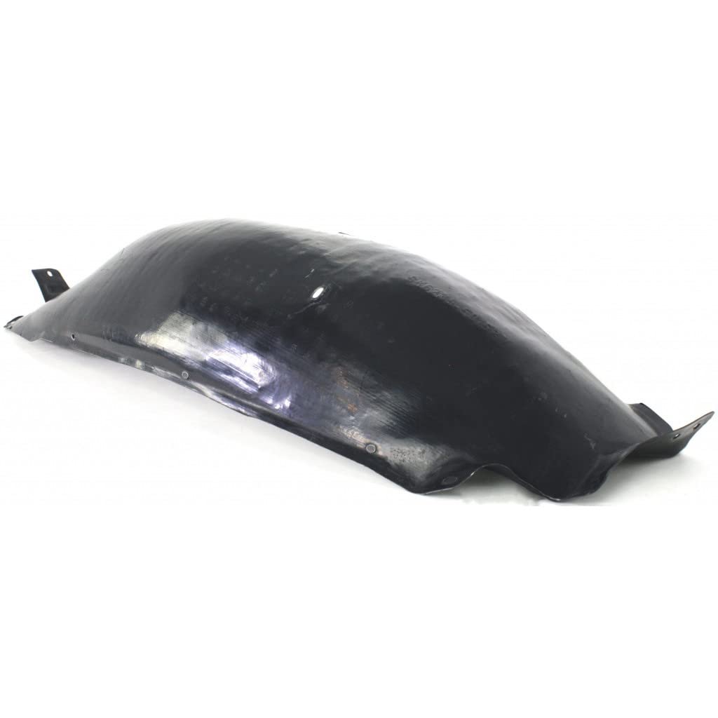Ford F 150 Fender Liner Front Passenger Side Upper Section 1997 2004 Replacement For 8l3z16102b Fo1249102 Black Abs Plastic