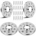 Aintier 4x 5 Lugs 10mm Hub Centric Wheel Spacersx100 To 5x112mm With 14x1 5 Studs