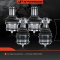 A-premium Set Of 4 Front Upper Lower Ball Joints Kit Compatible With Ford Explorer 1991-1993 Ranger 1990-1993 Bronco Ii 1990