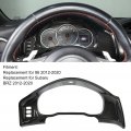 Car Central Control Dashboard Cover Carbon Fiber Style Interior Center Console Trim Replacement For Subaru Brz 2012a 2020