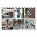 Hole Saw Cutter Carbide Steel Tooth Drill Bit For Stainless 4 3 In 110mm Cutting Diameter Compact Style Metal Iron And Aluminum 
