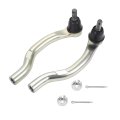 2pcs Front Outer Tie Rod Ends Kit Suspension Steering End For Honda Accord Acura Tsx 09-14 No Es800459 Es800460 53540ta0a01 
