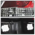 Acanii For 2008-2012 Honda Accord 4-door Sedan Oe Style Tail Lights Brake Lamps Replacement Pair Driver Passenger