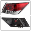 Acanii For 2008-2012 Honda Accord 4-door Sedan Oe Style Tail Lights Brake Lamps Replacement Pair Driver Passenger