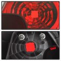 Acanii For 2008-2012 Honda Accord 4-door Sedan Oe Style Tail Lights Brake Lamps Replacement Pair Driver Passenger