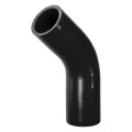 1 Pcs 40mm 57 Id 90mm 3 54 Length 45 Degrees Black Car Silicone Hose Coolant Universal 
