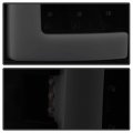Acanii For 2002-2005 Dodge Ram 1500 03-06 2500 3500 Black Housing Smoked Lens Led Bar Tail Lights Brake Lamps Assembly