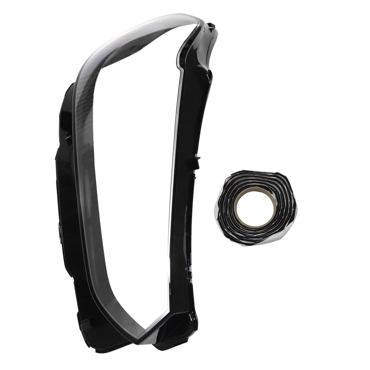 Right Side Front Headlight Lens Clear Cover Sealant Glue For Bmw X3 X4 2022-2024