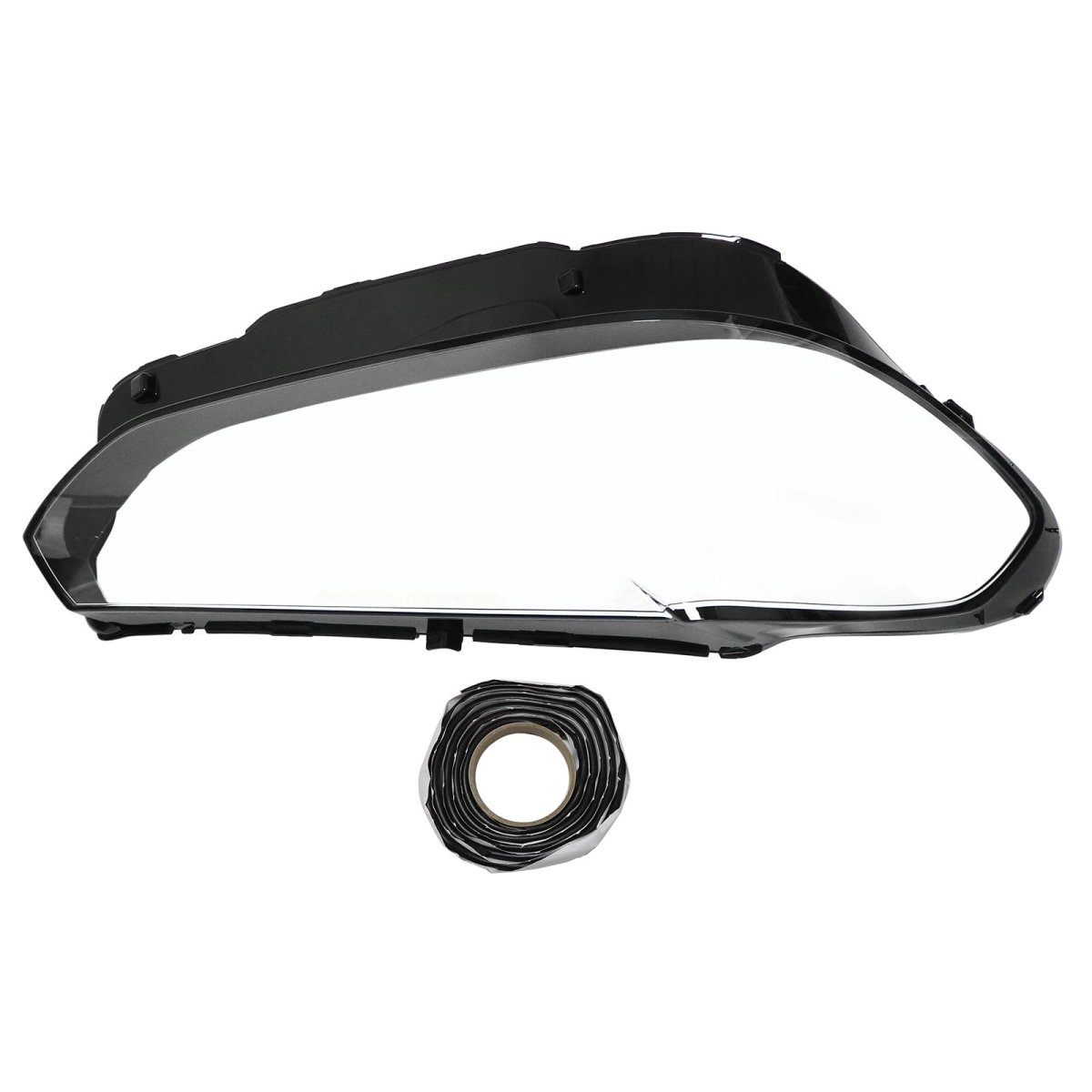 Right Side Front Headlight Lens Clear Cover Sealant Glue For Bmw X3 X4 2022-2024