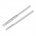 Uxcell 2 35mm Shank Split Tapered Straight Mandrel Sandpaper Holder For Abrasive Sanding Disc 10 Pcs