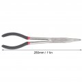 Long Pliers 11 Inches 280mm 25 Degree Extended Needle Nose Plierselbow Extension Clamp Hand Tool Industrial Hardware For Narrow