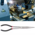 Long Pliers 11 Inches 280mm 25 Degree Extended Needle Nose Plierselbow Extension Clamp Hand Tool Industrial Hardware For Narrow