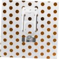 Homoyoyo 100 Pcs Tray Rack Safety Clip Shelves Serving Locker Shelf Pallet Teardrop Pin Beam Universal Carbon Steel Galvanized 