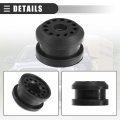 Motoforti Transfer Case Linkage Bushing For Dodge Ram 1500 2002-2008 Rubber 52105555aa 55366066ab Black 4pcs