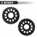 Motoforti Transfer Case Linkage Bushing For Dodge Ram 1500 2002-2008 Rubber 52105555aa 55366066ab Black 4pcs