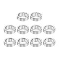 10pcs Aluminum Spacer 7 16 Od X 5 Id 1 8 Length Screw Standoff Bushing Plain Finish Unthreaded Round Metal For Screws Bolts And 
