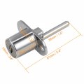 Uxcell Drawer Desk Wardrobe Cabinet Plunger Lock 3 4 Cylinder Diameter 13 16 Length Zinc Alloy Chrome Finish Keyed Different
