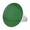 Satco S29481 11 5 Watts Par38 Led Green 90 Degree Beam Angle Medium Base 120 Volt Ideal For Use In Holidays Illumination Soffit