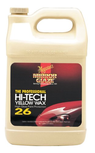 Meguiars M26 Mirror Glaze Hi-tech Yellow Wax 1 Gallon