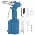 Pneumatic Rivet Gun Air Hydraulic Riveter Tool 5 32in 16in 1 8in 3