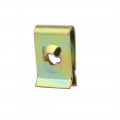 Uxcell 20pcs M4 St4 0 Thread Size 65mn Steel Zinc Plated Extruded U Nut Brass Tone