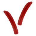 Rear Side Marker Light Pair For Mini Cooper 2014 To 2021 Hatchback F56 Model Red Led Lens Abs Plastic Capa Certified With Bulbs 