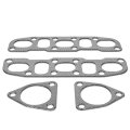 Dna Motoring Gktset-350z-g35 Aluminum Exhaust Manifold Header Gasket Set Replacement