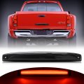 Nslumo Led Tailgate Light Bar Replacement For 2003-2006 Dodge Ram 2500 3500 Bright Red 54smd Rear Brake Lamp Smoked Lens Oem