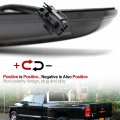 Nslumo Led Tailgate Light Bar Replacement For 2003-2006 Dodge Ram 2500 3500 Bright Red 54smd Rear Brake Lamp Smoked Lens Oem