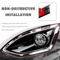 T Type Car Weather Stripping 16 4 Ft Rubber Seal Strip For Headlights Wheel Eyebrow Bumper And Trunk Gaps Universal Automotive