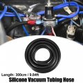 X Autohaux Silicone Vacuum Tubing Hose Line Automotive Engine Air Intake Pipe Black Id 10mm 9 84ft Length