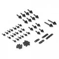 Motorcycle Custom Black Spike Fairing Bolt Nuts Screws Fastener Set Fit For Suzuki Hayabusa Gsx1300r Gsxr 1300 1999 2000 2001 