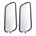 Brock Replacement Driver And Passenger Universal West Coast Truck Side Mirror Heads With Sturdy Backs 6 5 X 16 
