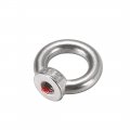 Lifting Eye Nut M5 Female Thread 304 Stainless Steel Round Shape For Rope Fitting Pack Of 5
