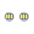 10pack White T5 74 Led Light Bulb Bulbs Bright Instrument Panel Gauge Cluster Dashboard With Twist Lock Socket Instrument