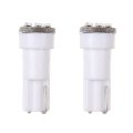 10pack White T5 74 Led Light Bulb Bulbs Bright Instrument Panel Gauge Cluster Dashboard With Twist Lock Socket Instrument