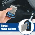Acropix Blower Motor Resistor Replacement Fit For Hyundai Elantra Pack Of 1 Black Silver Tone Blue