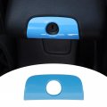 Rt-tcz For Wrangler Jk Center Console Armrest Keyhole Cover Trim Jeep Unlimited 2011-2017 Baby Blue Interior Accessories 