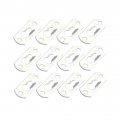 Healeved 40 Pcs Mending Joining Plates Repair Metal Plate Sma Connectors Flat Straight Brackets