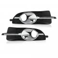 Fog Light Lamp Trim Bezel Cover For Buick Allure 2010 Compatible Witha Lacrosse 2010-2013 Left And Right 20859108 Gm1039120 