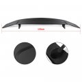 Aintier 1pc Abs Rear Spoiler Wing Compatible For Universal Matte Black Trunk With 3rd Brake Light Tail