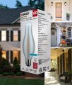 Satco 7w Led H19 Light Bulb 5000k Natural 800 Lumens Satin Spun Finish E26 Medium Base Dimmable 270 Degree Beam Enclosed