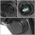 Auto Dynasty Black Housing Amber Side Projector Headldight Head Lamps Tool Kit Compatible With Sonata 11-14