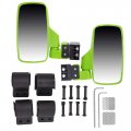 Niche Utv Side View Mirror Set With 1 75 2 Roll Bar Cage For Polaris Rzr Kawasaki Teryx Mule Pioneer Yamaha Rhino Green